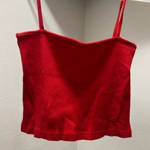 Brandy Melville Red Tank Top